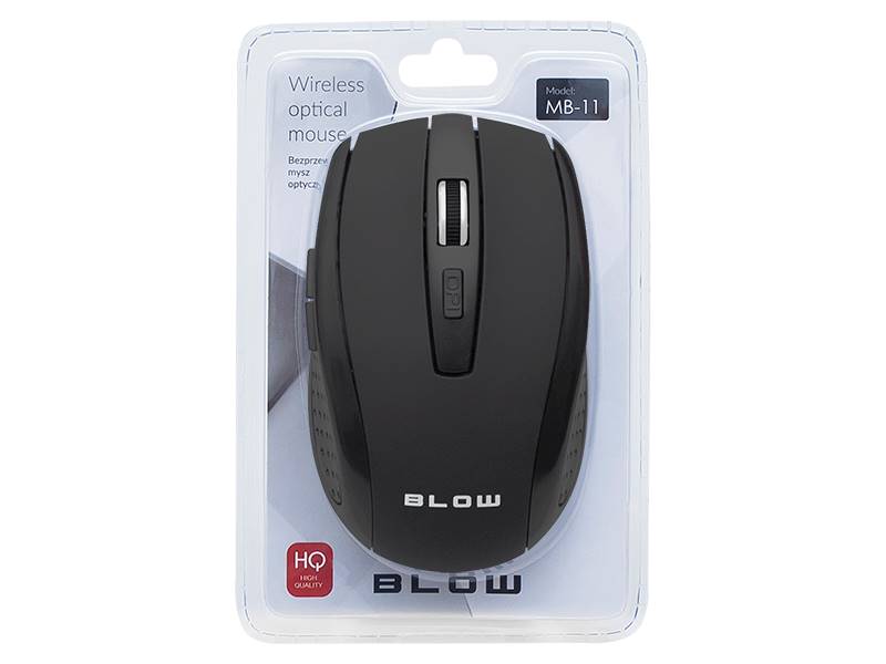 MYSZ OPTYCZNA BEZPRZEWODOW.BLOW MB-12 CZARNA