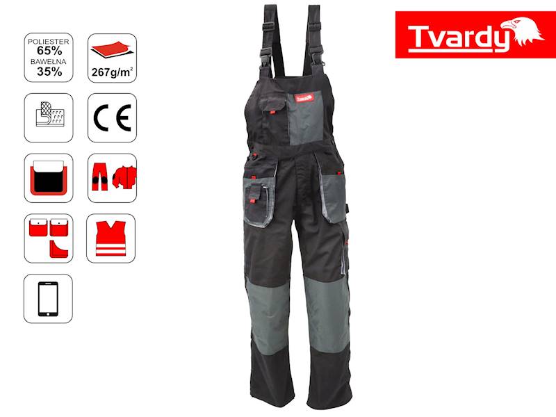 SPODNIE ROBOCZE OGRODNICZKI TVARDY ROZM. XXL