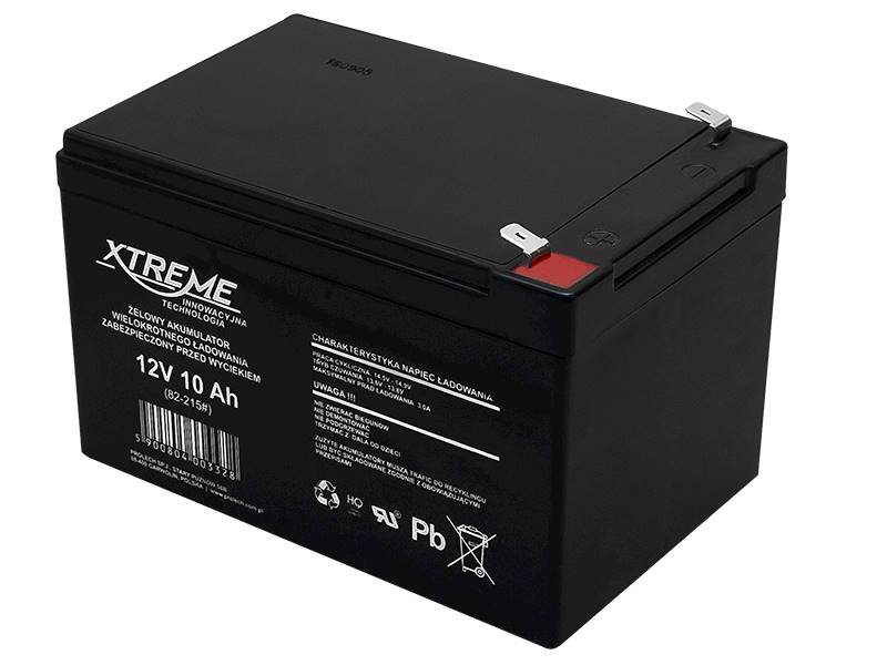 AKUMULATOR ŻELOWY 12V 10Ah XTREME