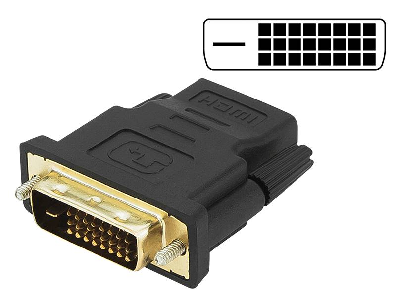 PREZJ.DVI WTYK - HDMI GNIAZDO BLISTER