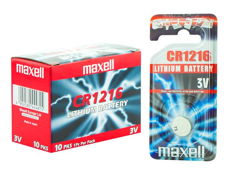 BATERIA CR1216 3V LITOWA MAXELL