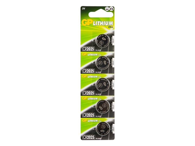 BATERIA CR2025 3V LITOWA GP