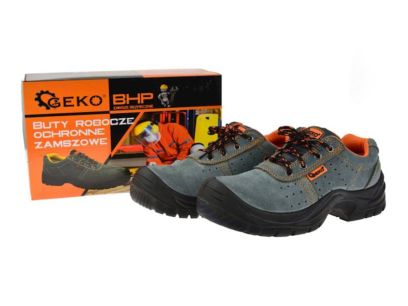 BUTY ROBOCZE OCHRONNE MODEL no.4 ZAMSZOWE R43