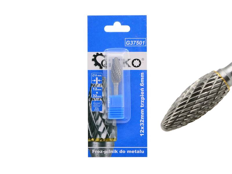 FREZ-PILNIK DO METALU 12x32 mm TRZPIEŃ 6mm