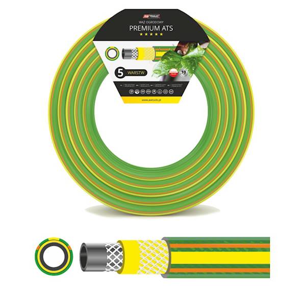 AW WĄŻ OGRODOWY PREMIUM 3/4'' 25m 4 WARSTW