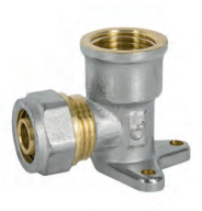 KOLANO Z ŁAP. 16-1/2'' SKRĘCANE PEX/AL DIAMOND
