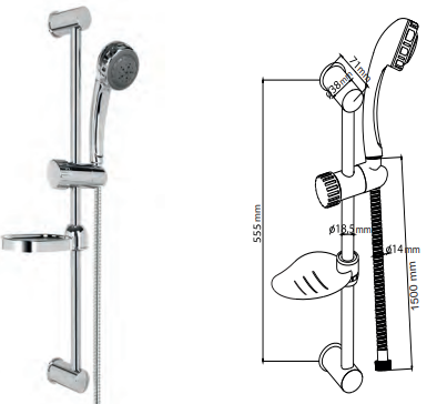 ZESTAW NATRYSK.CALABRIA-S