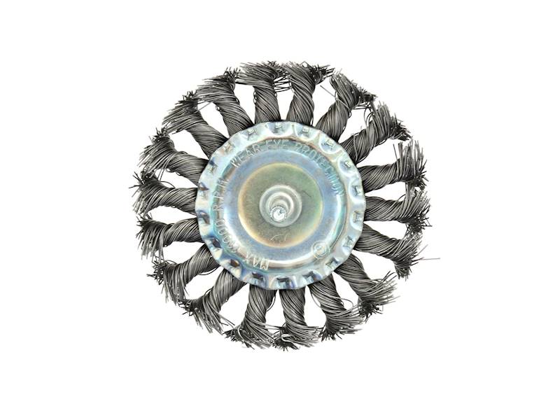 SZCZOT. TARCZOWA 100 DRUT SKRĘCANY NA WIERTARKĘ