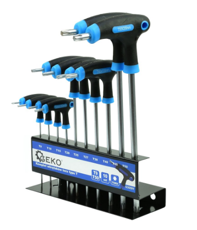 KPL.WKRĘTAKÓW TORX TYPU T T9-T50 10 el.
