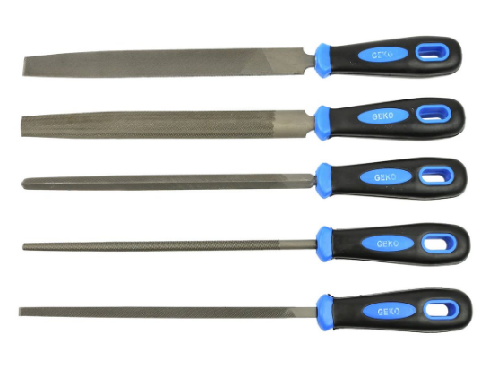 ZESTAW PILNIKÓW I ZDZIERAKÓW 200mm 5 szt.