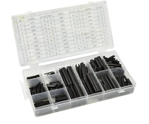 KOMPLET KOŁKÓW SPRĘŻYSTYCH MIX 315 el.