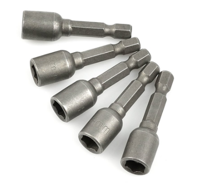 NASADKI MAGNETYCZNE DO WKRĘTÓW 8mmX48mm 1/4'' 5szt