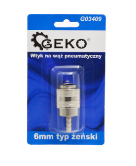 WTYK NA WĄŻ PNEUMATYCZNY 6mm TYP ŻEŃSKI