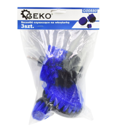 SZCZOTKI CZYSZCZĄCE NA WKRĘTARKĘ 3szt.