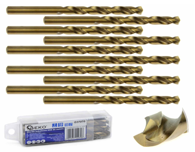 WIERTŁO KOBALTOWE HSS DO METALU 7mm