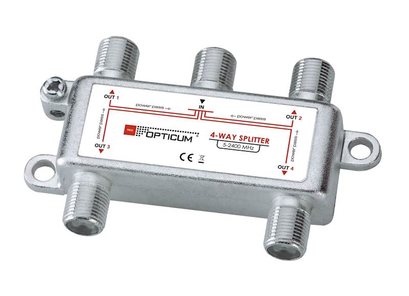 Rozgałęźnik Opticum SPLITTER 1x4