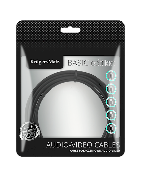 Kabel HDMI-HDMI Kruger&Matz Basic 3m