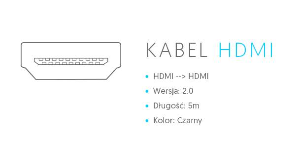 Kabel HDMI-HDMI 5m LTC