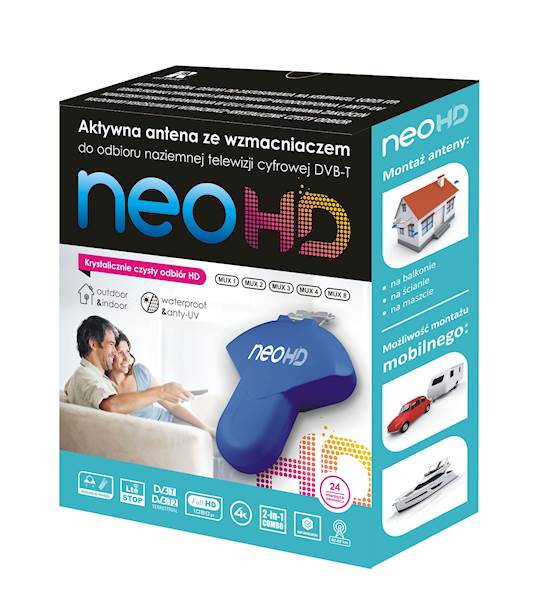 Antena DVB-T Red Eagle NEO HD