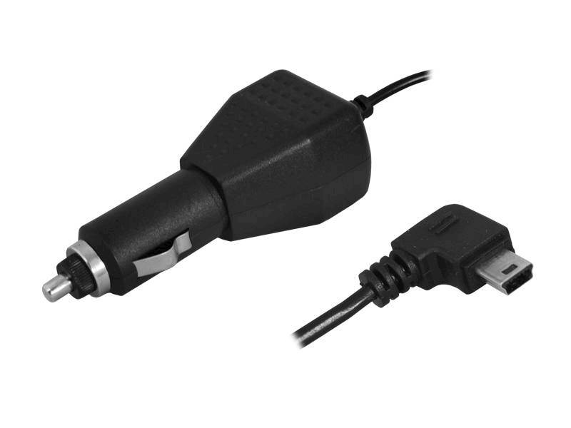 Ładowarka samochodowa mini USB kątowy 2A 12/24V 