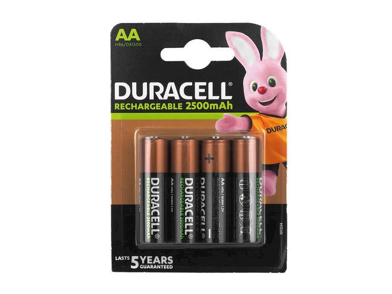 Akumulator NiMH DURACELL AA 2500mAh (1 sztuka)