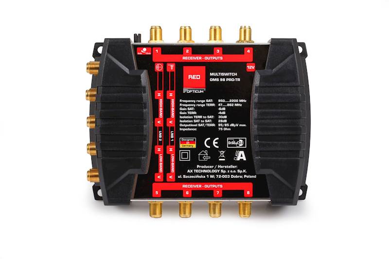 Multiswitch 9/8 Opticum OMS PRO-TR