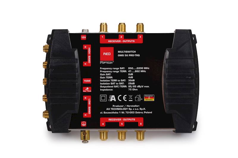Multiswitch 5/6 Opticum OMS PRO-TRQ