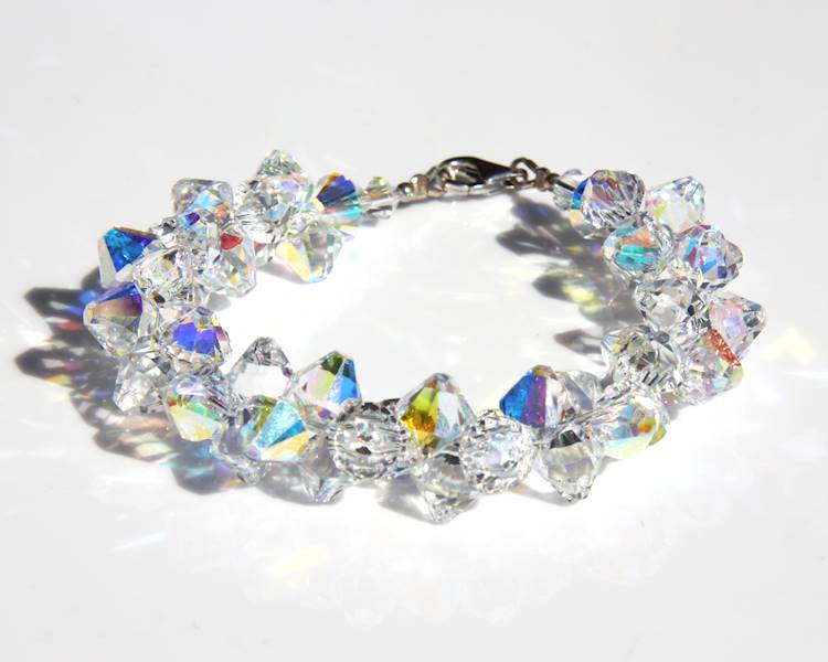 bransoletka z kryształami Swarovski