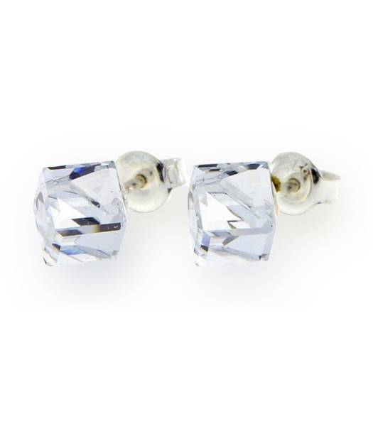 kolczyki z kryształami Swarovski wkręty