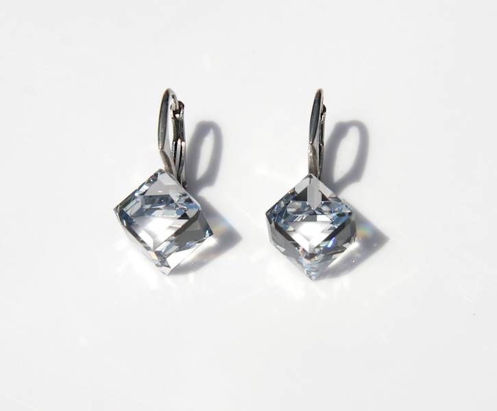 kolczyki z kryształami Swarovski wiszące