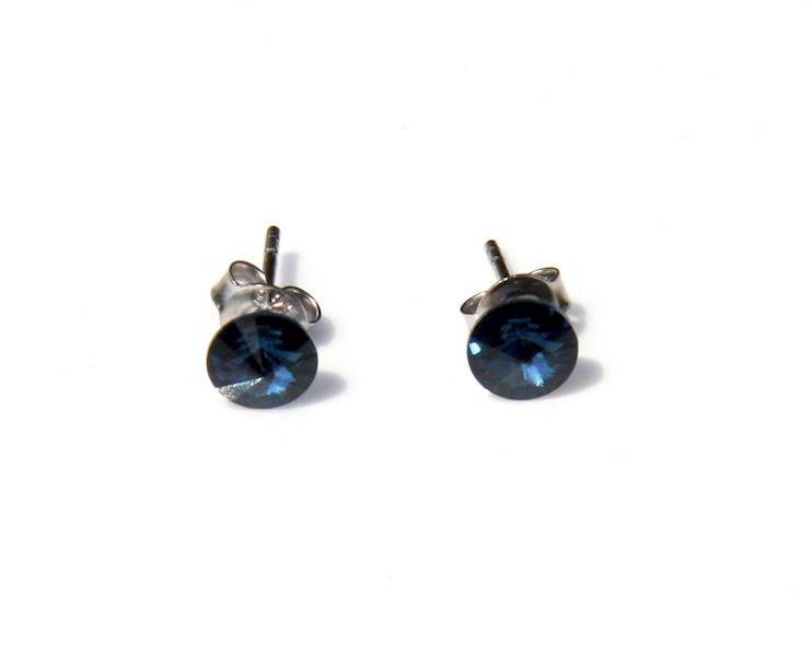 kolczyki z kryształami Swarovski wkręty