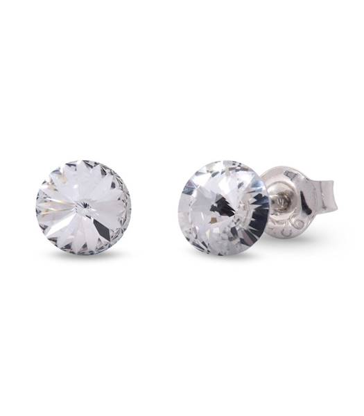 kolczyki z kryształami Swarovski wkręty