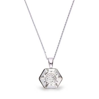 naszyjnik z kryształami Swarovski
