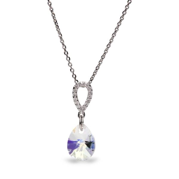 naszyjnik z kryształami Swarovski