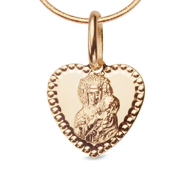 zawieszka medalik złoto