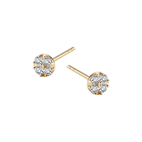 kolczyki wkręty złoto