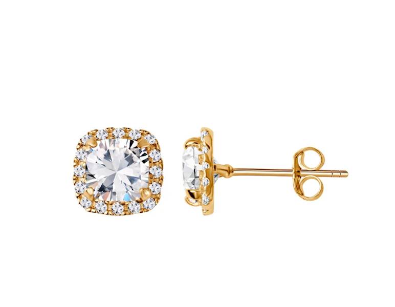 kolczyki wkręty złoto