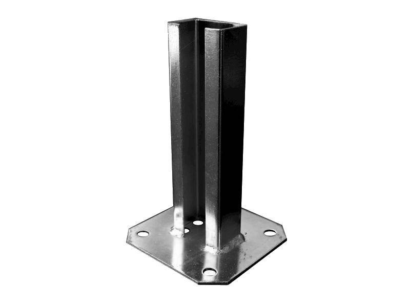 STOPA SŁUPKA 60/40 ANTRACYT RAL7016