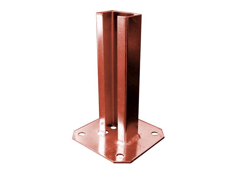 STOPA SŁUPKA 60/40 ANTRACYT RAL7016