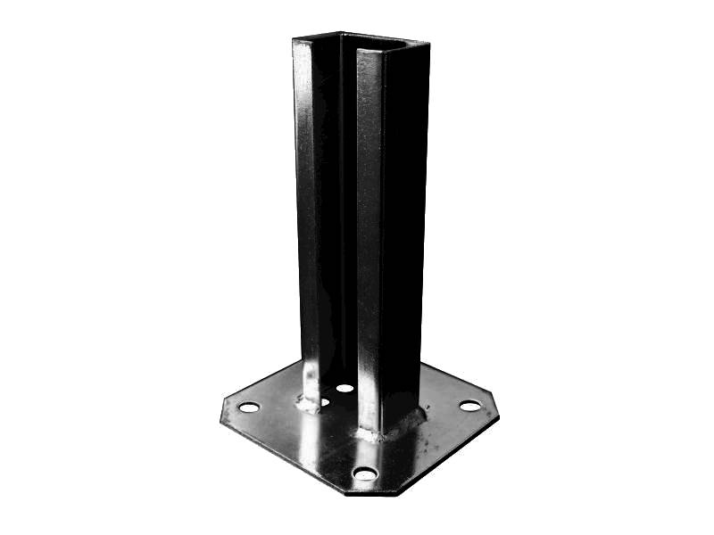 STOPA SŁUPKA 60/40 ANTRACYT RAL7016