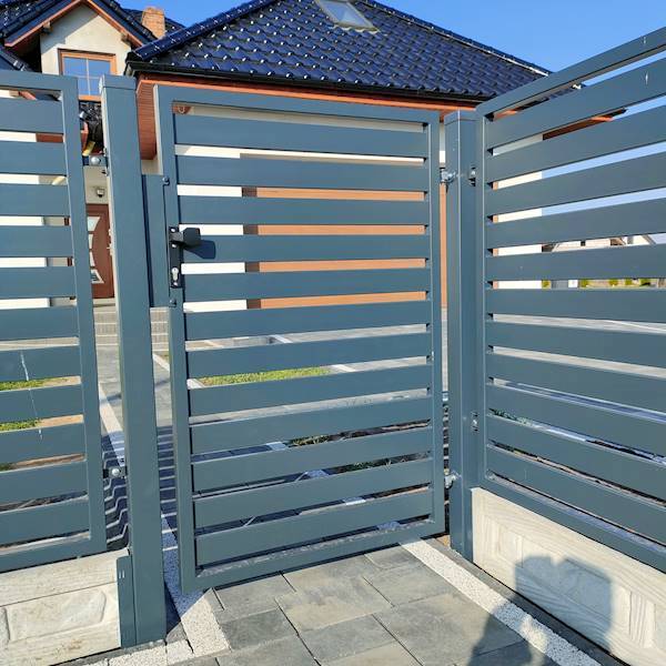 FURTKA WALL80 1,0m/1,50m ANTRACYT RAL7016