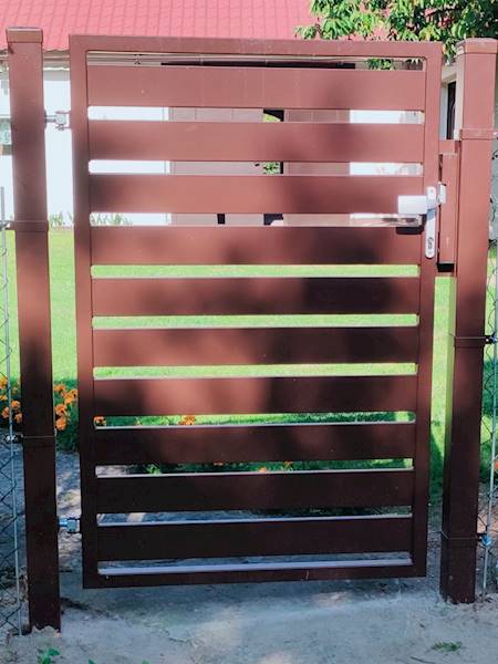 FURTKA WALL100 1,0m/1,40m OC+RAL8017