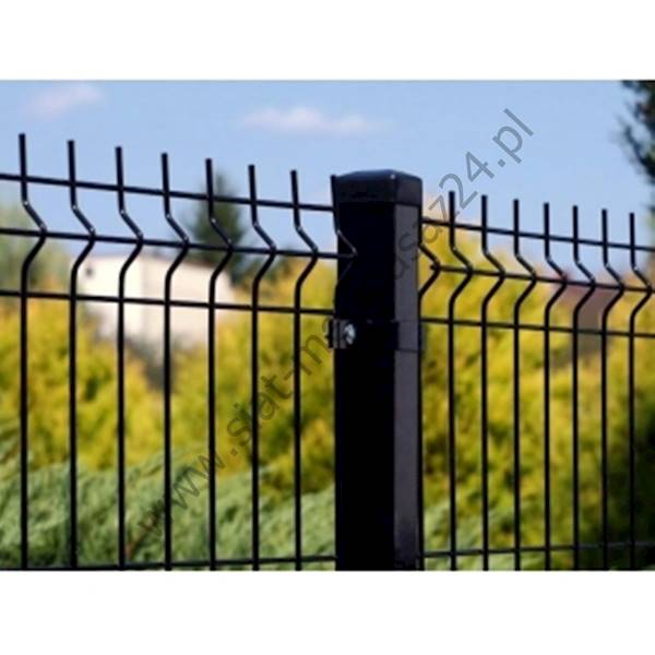 Panel 3-d Ral9005 CZARNY 250cm/173cm/4mm 50x200mm 