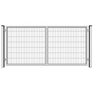 Brama PRO panel - ocynk 4,00 m / 1.50 