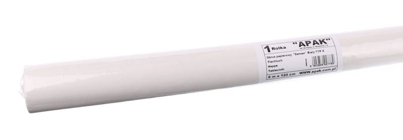 OBRUS PAPIEROWY BIAŁY 118