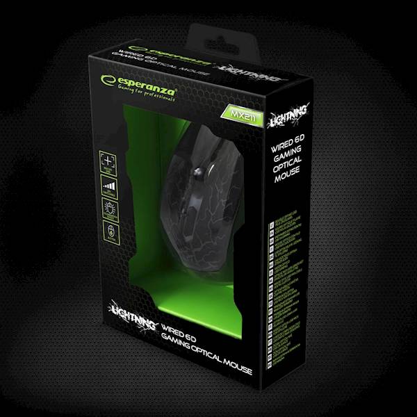 Gamingowa mysz optyczna USB