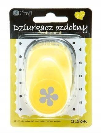 DZIURKACZ OZD. 2,5CM KWIATEK 2