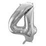 BALON FOLIOWY 4 86CM SREBRNY