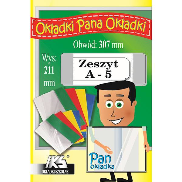 OKŁADKA NA ZESZYT A5 IKS