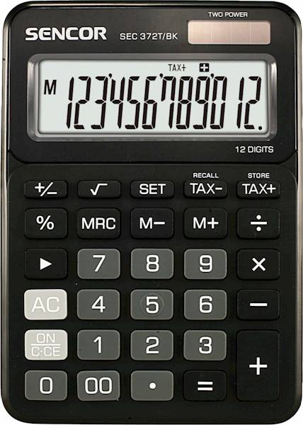 ARSECKKSEC372BK *Kalkulator SEC 372BK Biurkowy,...